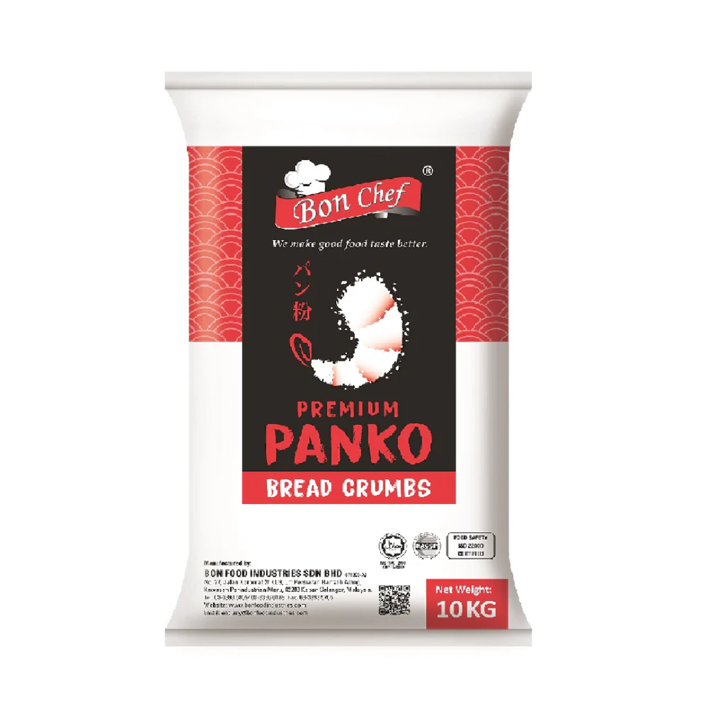 Bon Chef Premium Panko Breadcrumbs (White String) 10kg | Bon Chef 面包糠 (白线) 10kg