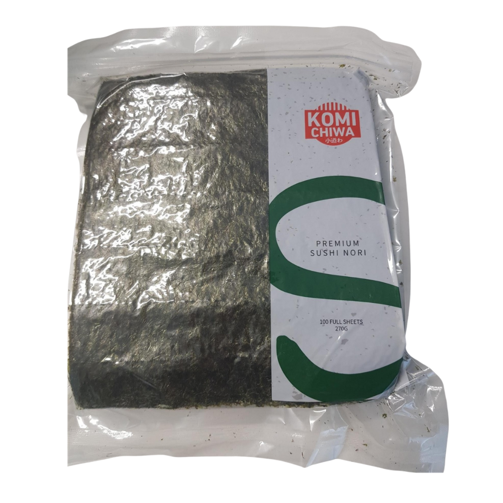 Komichiwa / KMI Roasted Seaweed 4A, 100pcs 250g | 中国寿司紫菜4A, 100张/250克/包