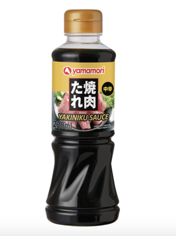 YAMAMORI Yakiniku -Kastike Keskivahva 220 ml | YAMAMORI 烤肉酱 中辛 220ml
