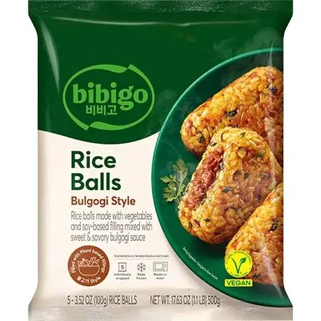 必品阁 三角饭团 韩式烤牛肉味 500g | BIBIGO Rice Ball Bulgogi Flavor 500g