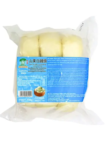 Pakaste: Shandong-tyylinen höyrypullat 720g | TCT 山东白馒头 720g