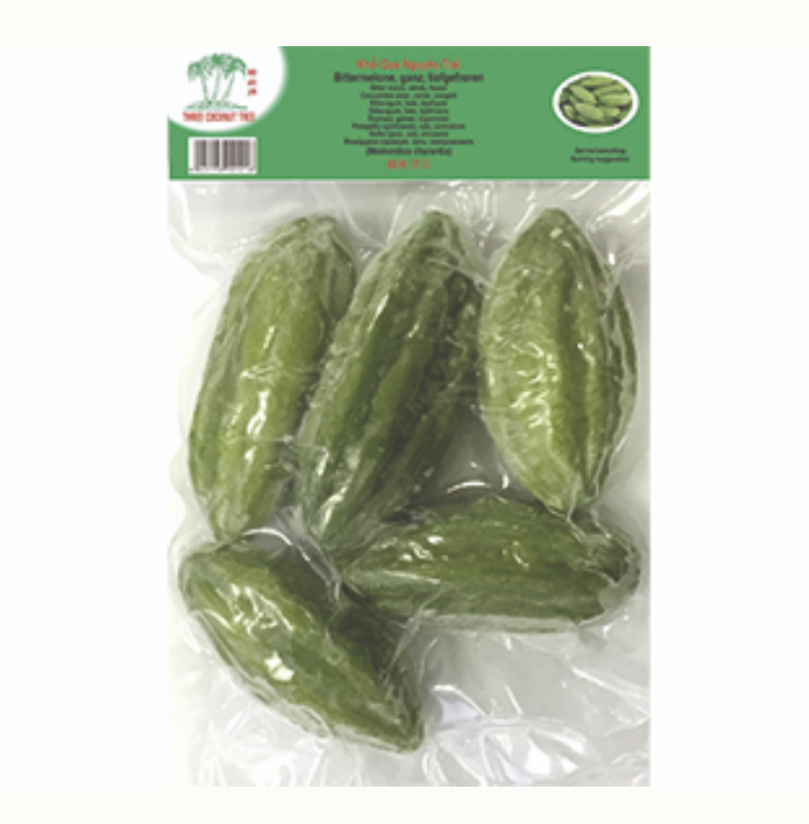 Pakastettu kokonainen karvaskurkku (siemenet poistettu) 500g | TCT 冰冻苦瓜 整 去籽 500g