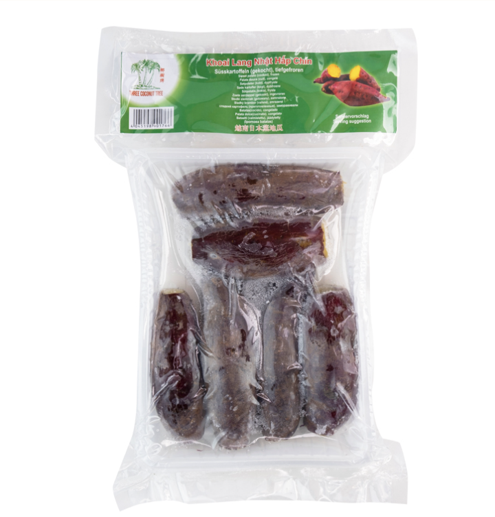 TCT 冰冻 蒸地瓜 500g | TCT Frozen Cooked Sweet Potato 500g