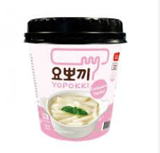 YOPOKKI Topokki Carbonara-maku 120g | YOPOKKI 炒年糕 奶酪味 120g
