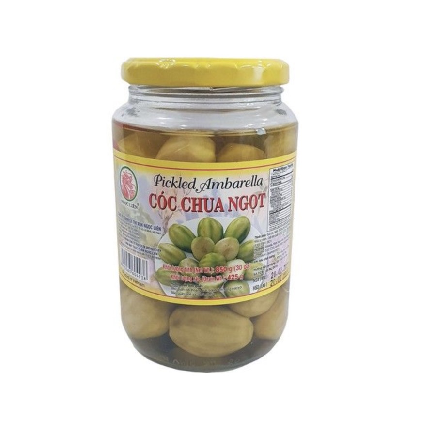 NGOC LIEN 腌嫩沙梨 830g |  NGOC LIEN Pickled Ambarella Young 830g