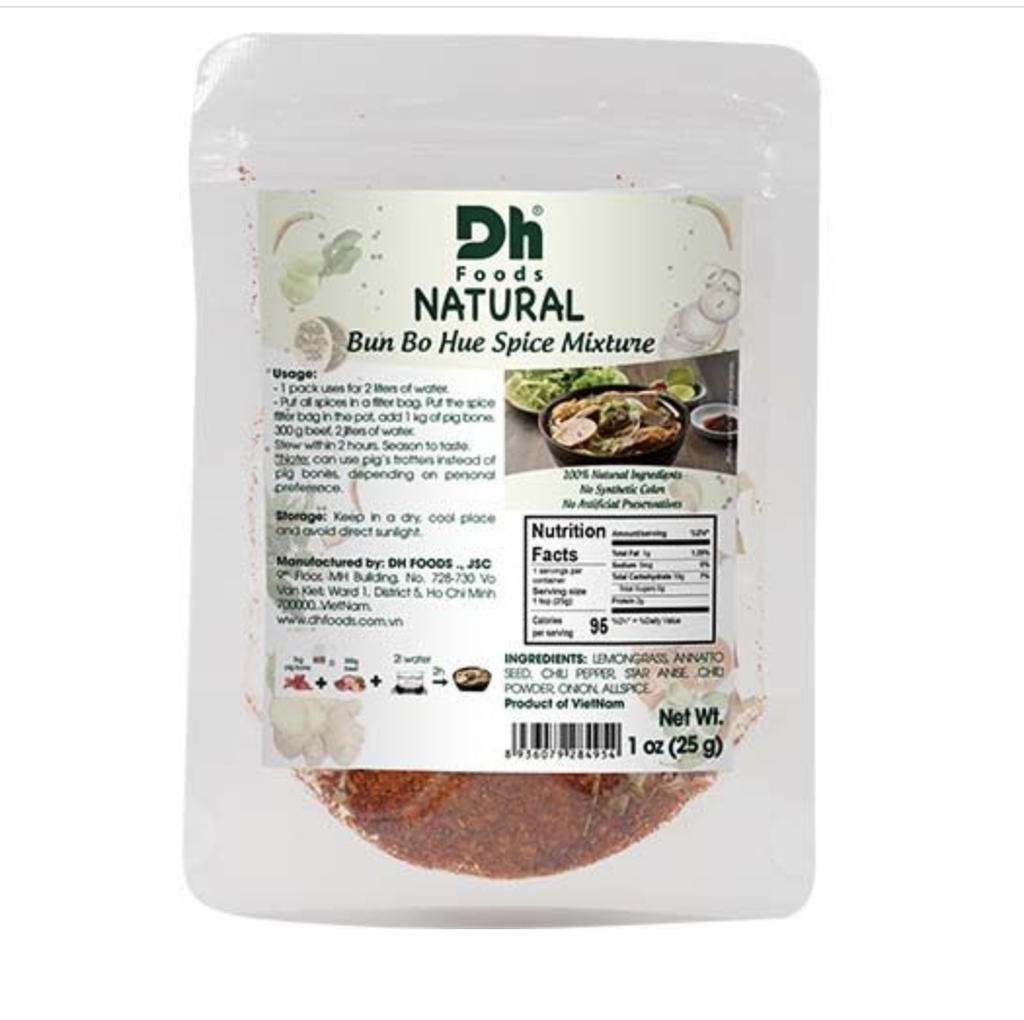 DH FOOD Spice Mix Bun Bo Hue 25g | DH FOOD 混合香料 25g