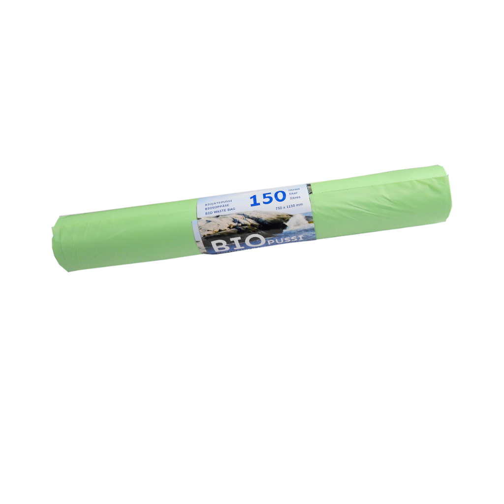 Green Biowaste bag 750*1150 150L 20kpl/unit | 绿色 生物垃圾袋 750*1150 150L 20个/卷