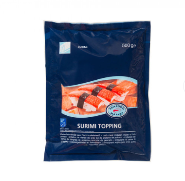 Surimi-katet (rapuhiutaleet sushiin) 500g | Seafood Market 证书 蟹肉片 500g