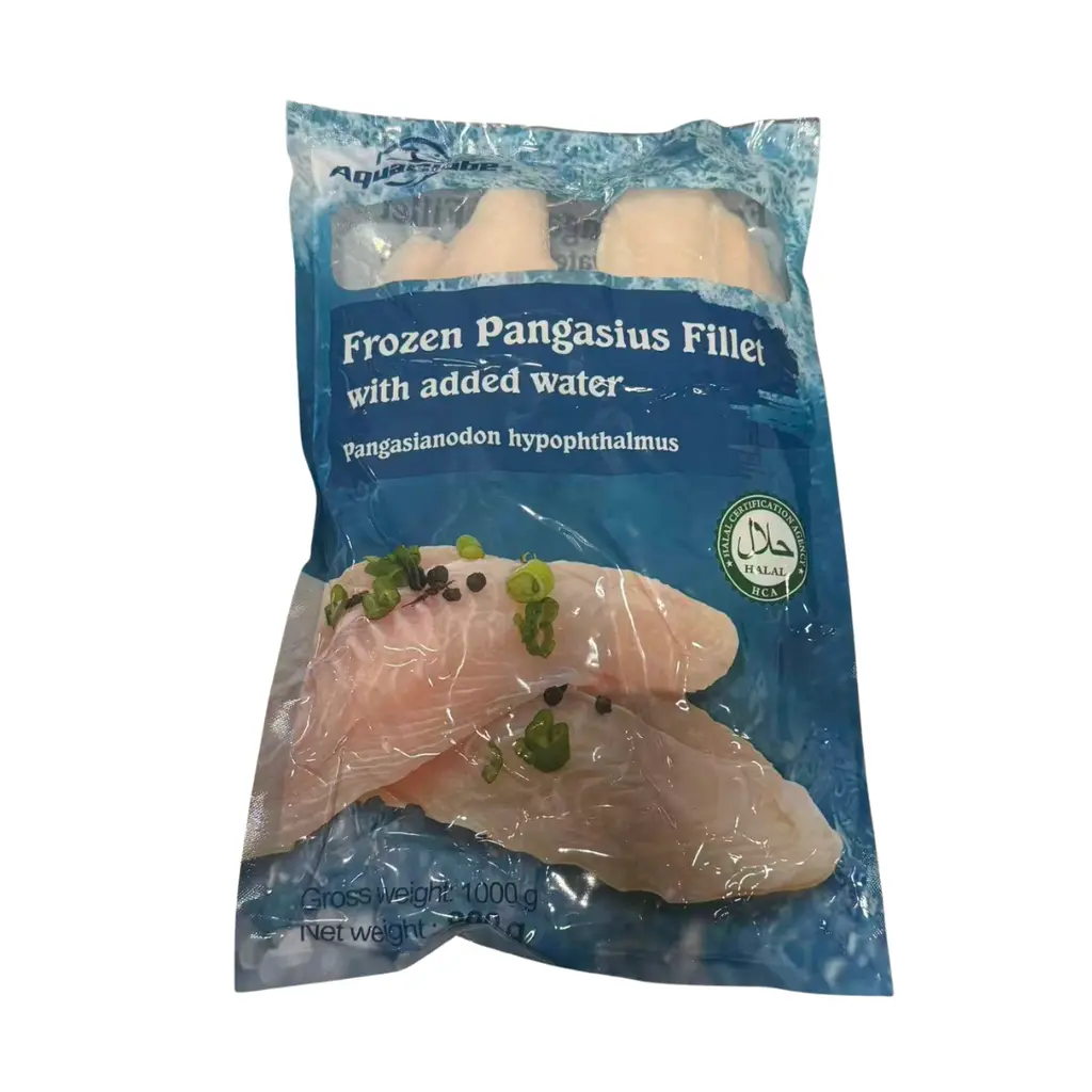 AquaGlobe Pangasius fillet 1kg(net 800g) | AquaGlobe 越南鱼片 1kg(净重 800g)