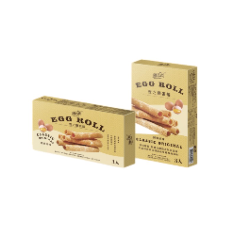 YUKI & LOVE Egg Roll Sesame Flavor 54g | 雪の恋 蛋卷 芝麻味 54g