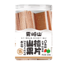 WLS Hawthorn Strips 300g | 雾岭山 山楂果条 300g