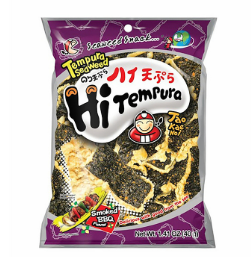 TAOKAENOI Tempura Seaweed Smoked Bbq Flavor 40g | 小老板 天妇罗紫菜 烟熏烧烤味 40g