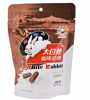 White Rabbit Creamy Candy Coffee Flavor 58g | 大白兔 咖啡奶糖 58g