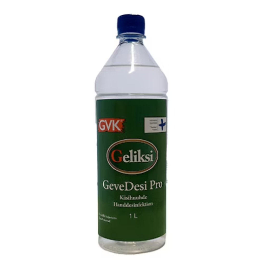 GVK Geliksi GeveDesi Pro Käsihuuhde1L | GVK 手部消毒液 1L