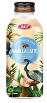 OKF Premium Vanilla Latte Drink 390ml | OKF 精品香草拿铁饮品 390ml
