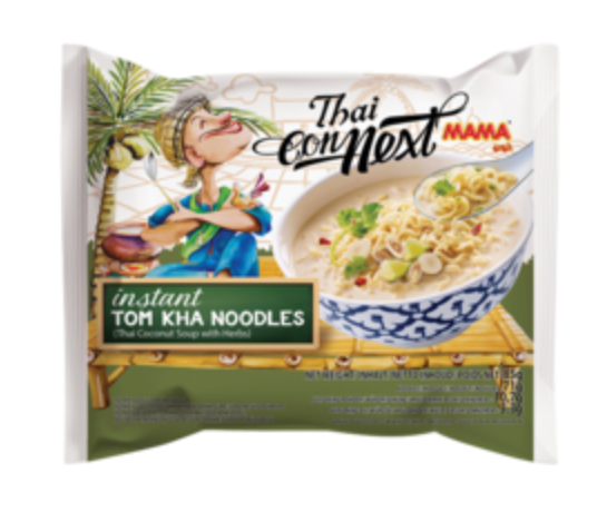 MAMA Thai ConNext Pikanuudelit Tom Kha -maku Pakkaus 85g | MAMA 泰式香浓方便面 冬阴椰奶味 85g
