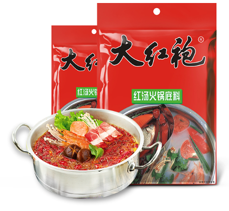 HRJ Hot Pot Soup Base DaHongPao Red Broth 150g | 好人家 大红袍火锅底料 150g