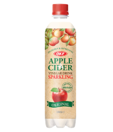 OKF Omenaviinietikka-kuplajuoma 500ml｜OKF 苹果醋气泡饮 500ml