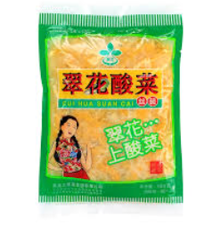CUIHUA Sour Mustard Sliced 300g | 翠花 酸菜丝 300g