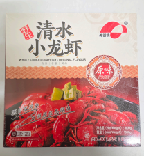 JONA keitetyt kokonaiset raput (WR) 20/30, Semi-IQF, 1kg, jääglasuuri 20% |  JONA 熟制小龙虾 20/30 1kg 20%冰衣