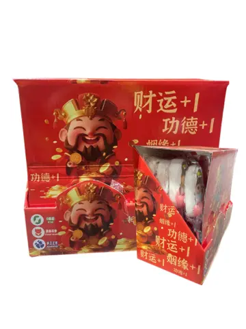 YOUFU Fortune God Shaped Marshmallow 45g | 友芙 财神造型 棉花糖 45g