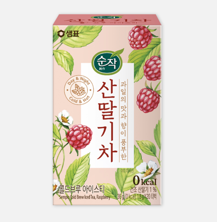 SEMPIO Fruit & Herbal Iced Tea Bag Raspberry Flavor 36g | SEMPIO 水果&草本冰茶包 覆盆子味 36g