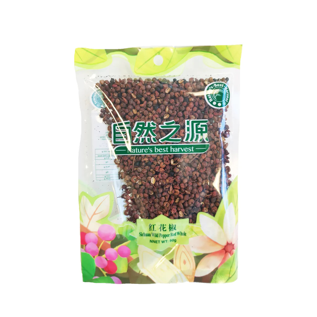 自然之源 野生红花椒 50g | NBH Sichuan Wild Pepper Red 50g