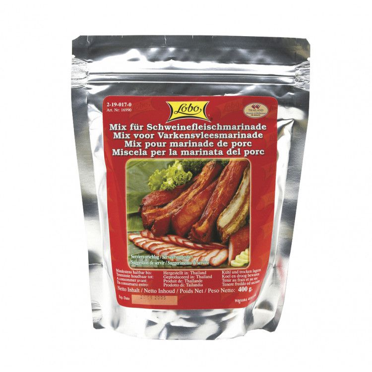 LOBO 烤猪肉叉烧调味料 400g | LOBO Roast Red Pork Seasoning Mix (Char Siu)400g