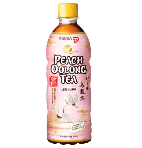 Pokka Peach Oolong Tea 500ml | Pokka 蜜桃乌龙茶 500ml