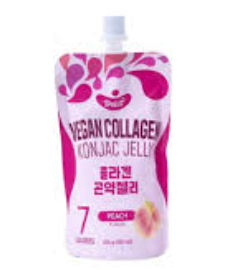 DELIEF Konjac Juice Jelly Peach Flavor 120g | DELIEF 蒟蒻果汁果冻 蜜桃味 120g