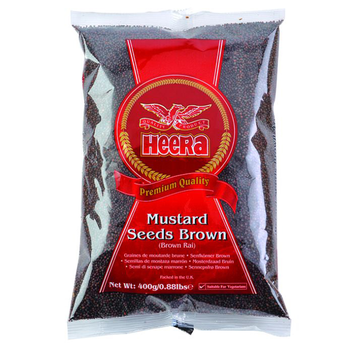 HEERA 棕芥末籽 100g | HEERA Brown Mustard Seeds 100g
