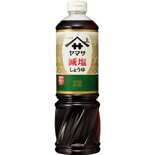 Yamasa 酱油 少盐 绿色 1L | Yamasa Soy Sauce Less Salt Green 1L
