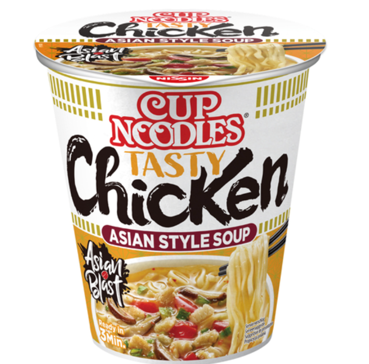 Nissin 方便面 姜味鸡汤味 杯面 63g | Nissin Instant Noodle Ginger Chicken Flavor Cup 63g