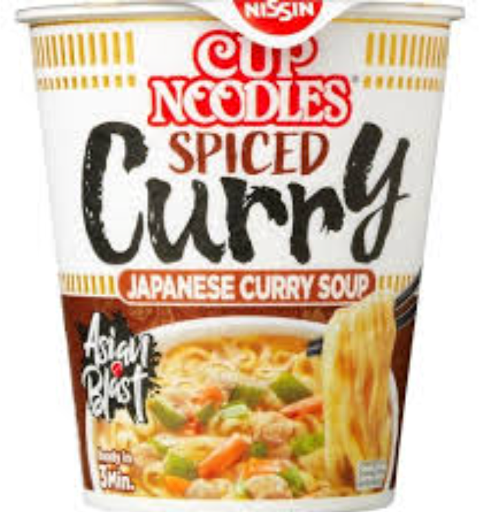 Nissin Pikanuudeli, Mausteinen Currymaku Kupissa 67 g | Nissin 方便面 香辣咖喱味 杯面 67g