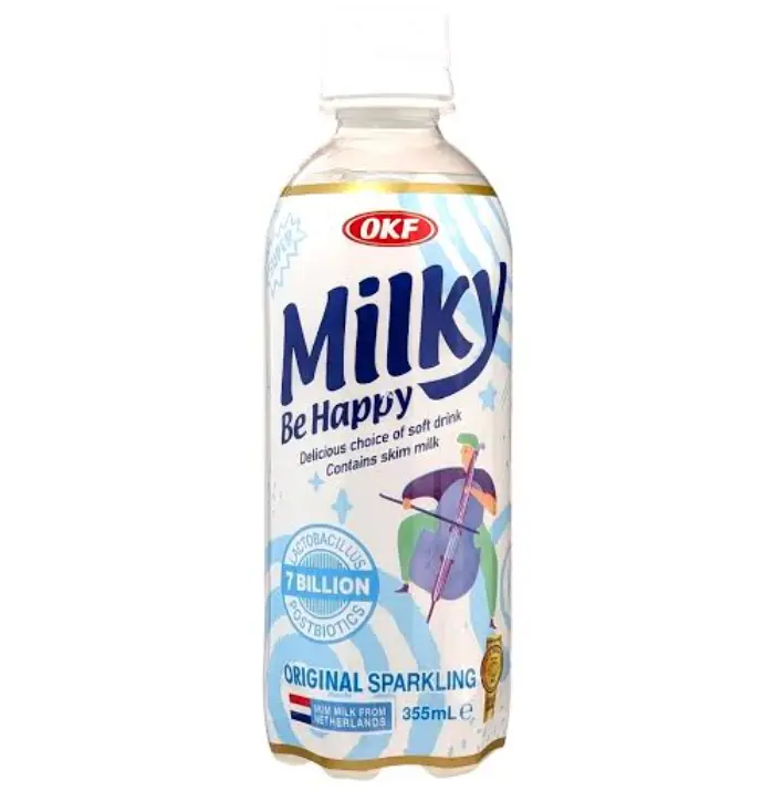 OKF Milky Sparkling Original Flavor 350ml | OKF Milky 气泡饮料 原味 350ml