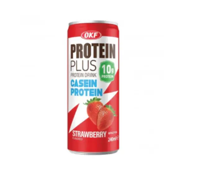 OKF Protein Plus Coffee Strawberry Flavor 240ml | OKF Protein Plus 蛋白咖啡饮料 草莓味 240ml 