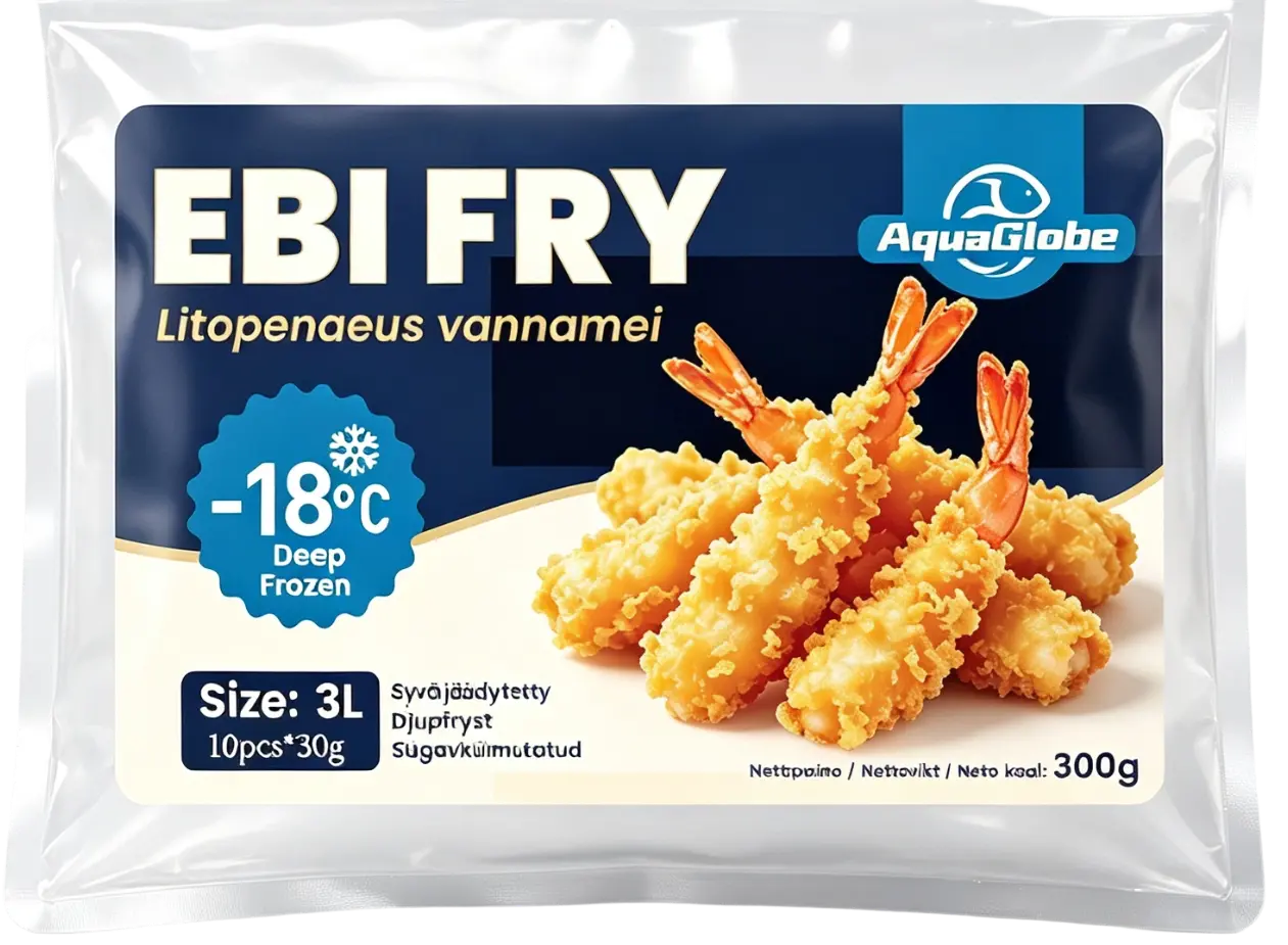 AquaGlobe Ebi Fry 3L 300 g | Aquaglobe 日式炸虾 3L 300g