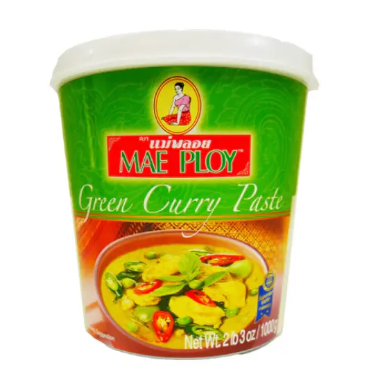 Mae Ploy Green Curry Paste 1kg | Mae Ploy 绿咖喱 1kg