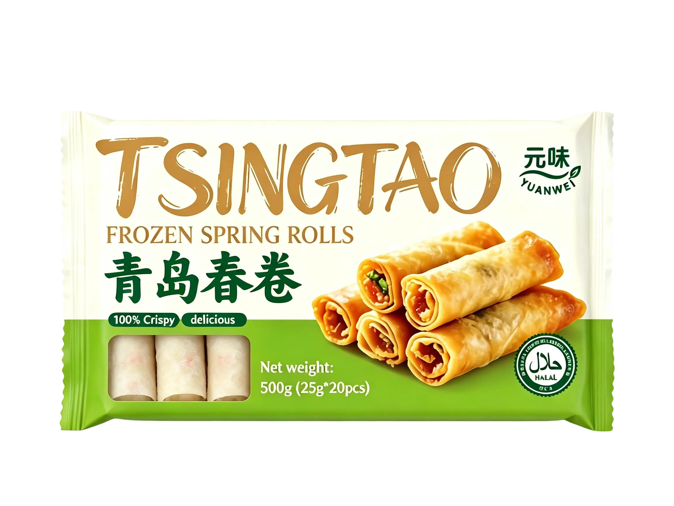 Spring Roll Round BIG 25ｇ*20*20bags / CTN | 青岛 大春卷 10kg(圆) / 箱 