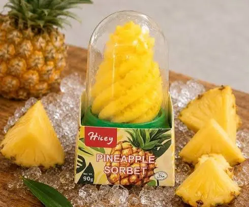 鼎丰 3D立体冰淇淋 菠萝味 75g | DingFeng 3D Ice Cream Pineapple Flavor 75g