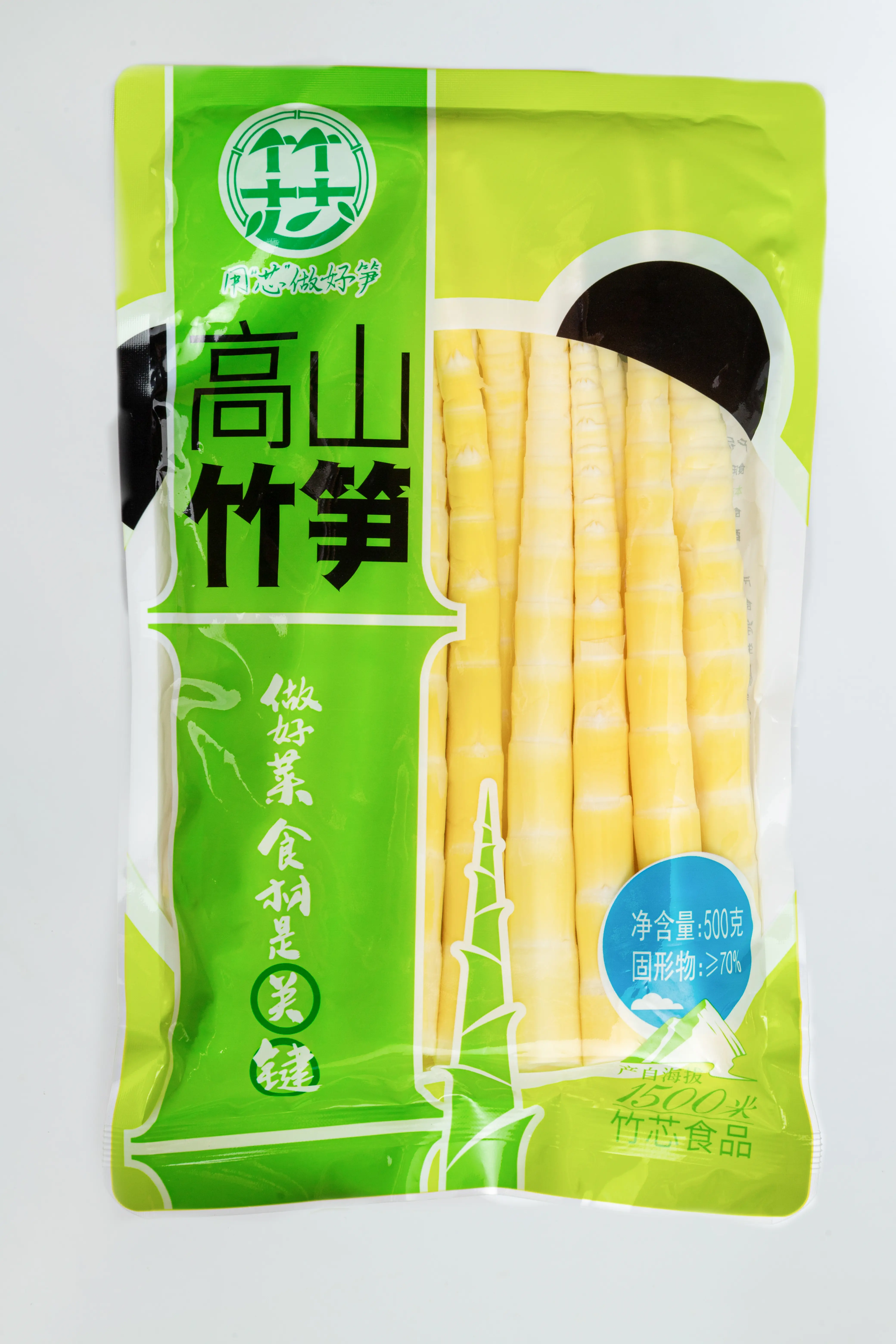 ZX High Mountain Bamboo Shoots 500g | 竹芯 高山竹笋 500g