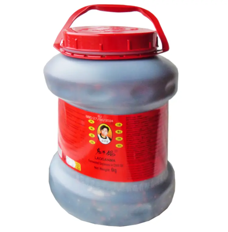老干妈 风味豆豉油制辣椒 6kg | LGM Preserved Black Bean In Chili Oil 6kg