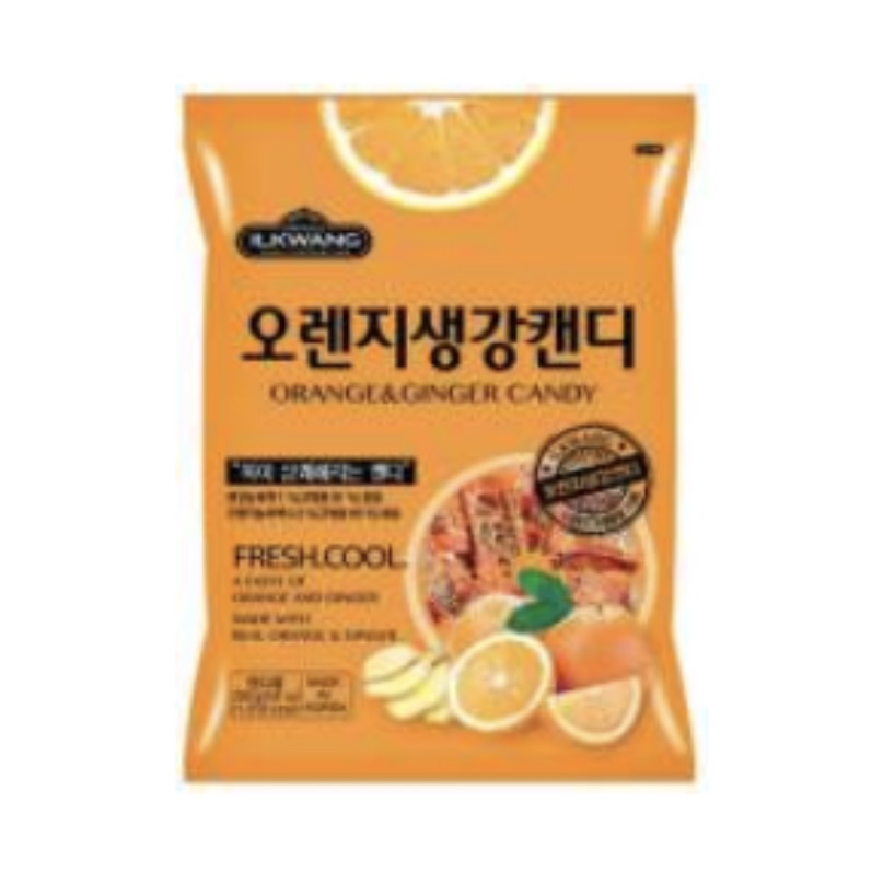Chilsung Ginger Candy Lemon Flavor 250g | Chilsung 姜糖 柠檬味 250g