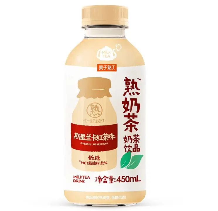 GZSL Milk Tea Ceylon Black Tea Flavor 450ml | 果子熟了 熟奶茶 斯里兰卡红茶味 450ml