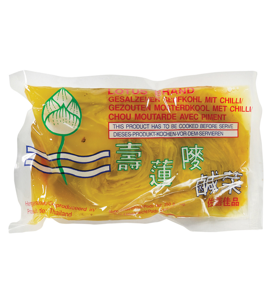 ASEA LOTUS Salted Pickled Mustard With Chilli 250g | 莲花牌 酸菜 辣 250g