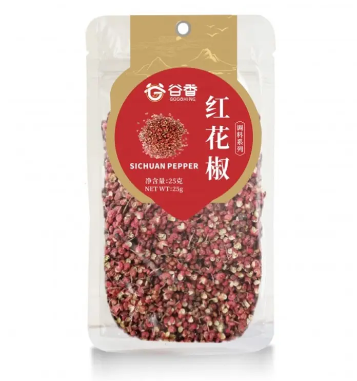 Guxiang Punaiset Sichuaninpippurit 25 g | 谷香 红花椒 25g 