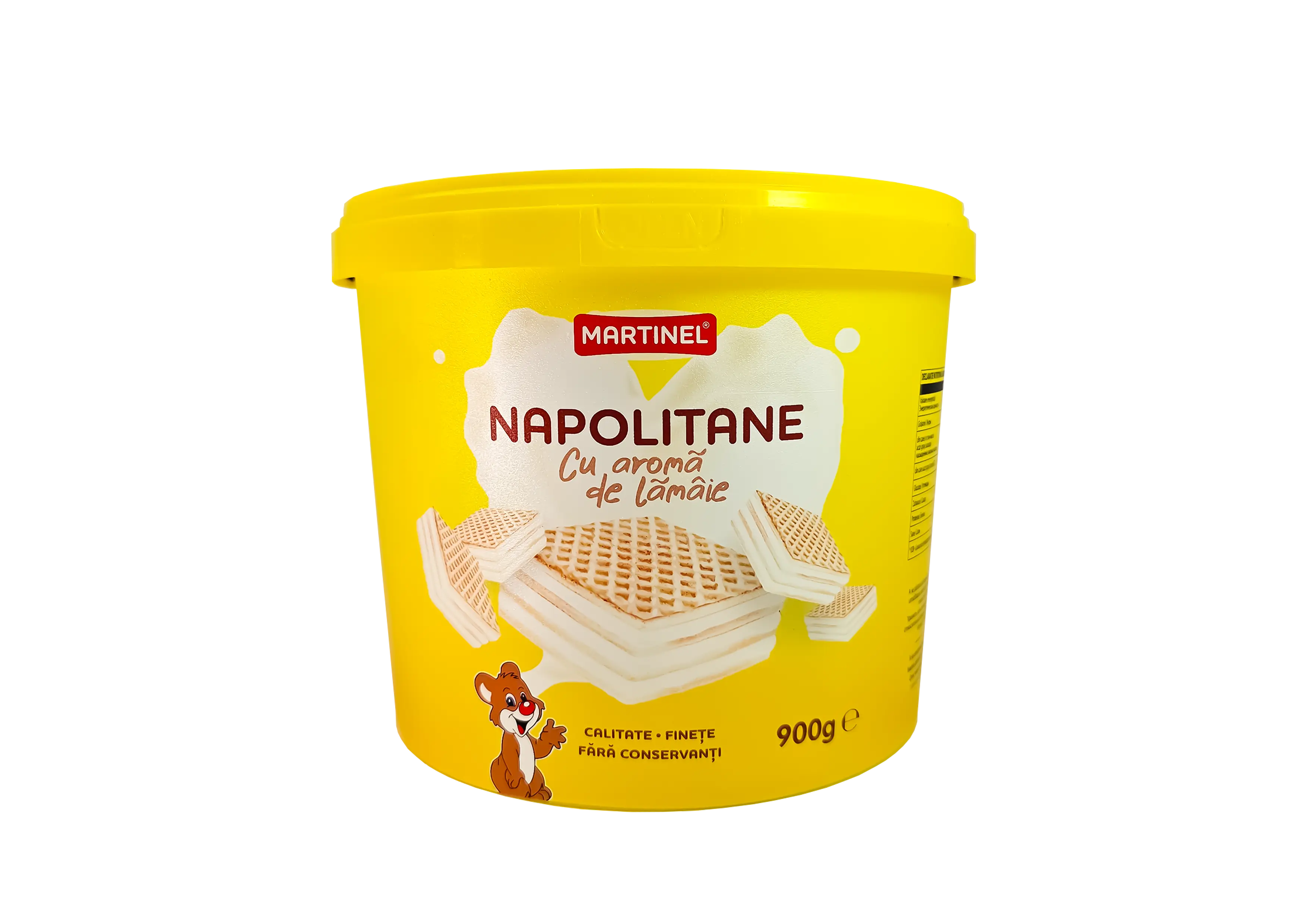 Martinel 威化饼干 柠檬味 900g | Martinel Napolitane Wafer Lemon Flavor 900g 