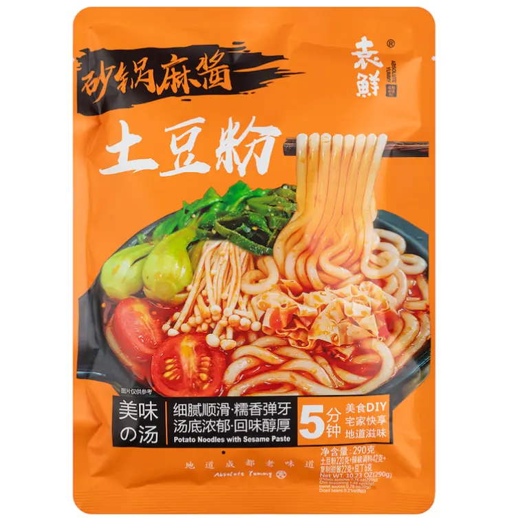 Yuanxian Clay Pot Potato Noodles with Sesame Sauce 290g | 袁鲜 砂锅麻酱土豆粉 290g