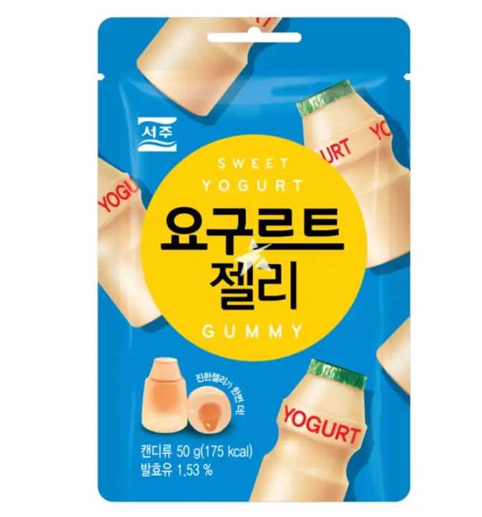 Seoju Gummy Yogurt Flavor 50g | Seoju 软糖 酸奶味 50g